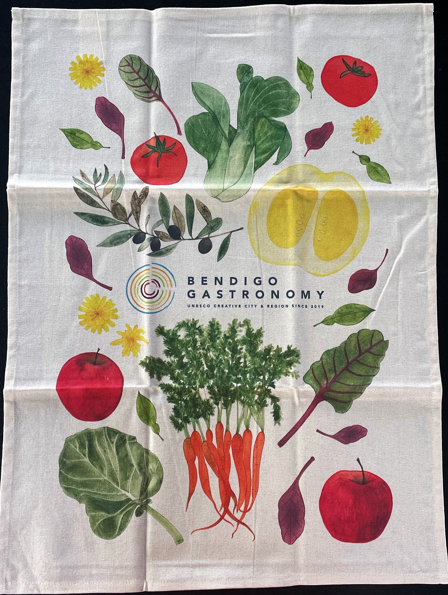 Bendigo Gastronomy Tea Towel