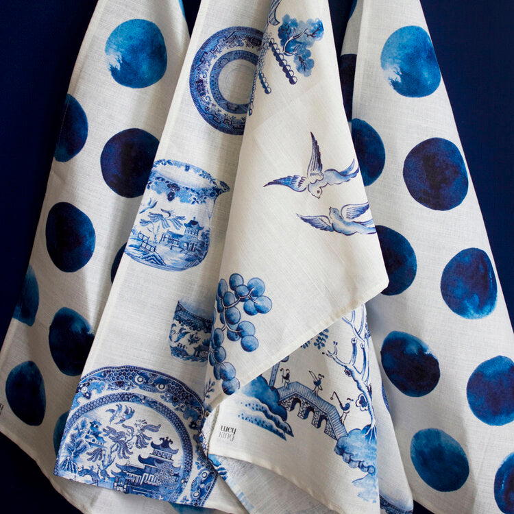 Lucy King_Tea Towel 50/50 Cotton-Linen