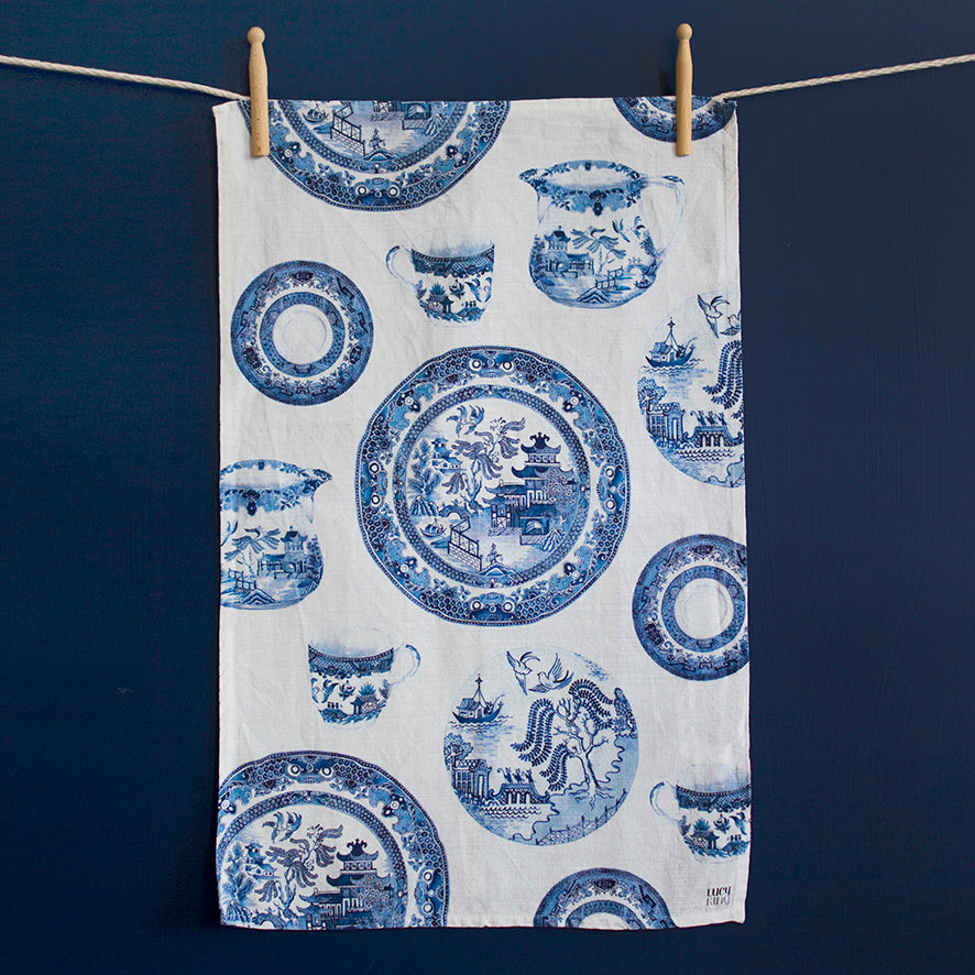 Lucy King_Tea Towel 50/50 Cotton-Linen