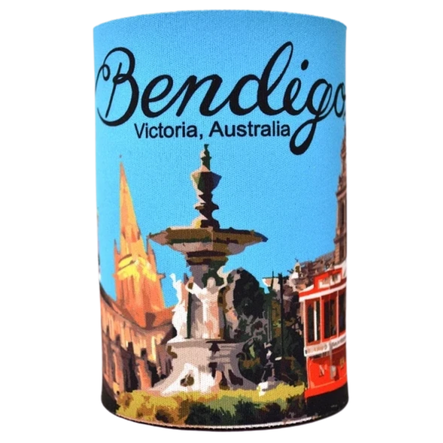 Stubby Holder - Collage Bendigo