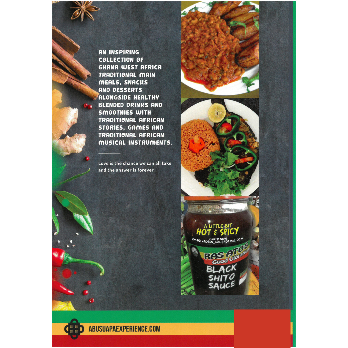 Ras Atos Healthy Choice Good Vibration African Cookbook