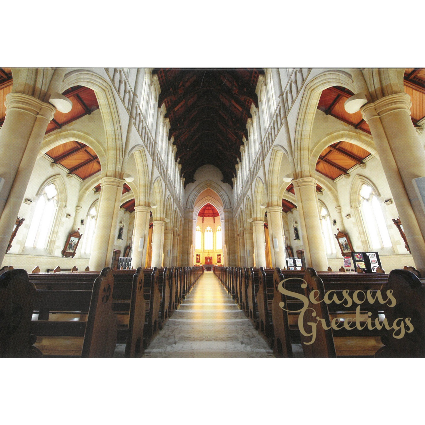 Christmas Card- Internal Cathedral