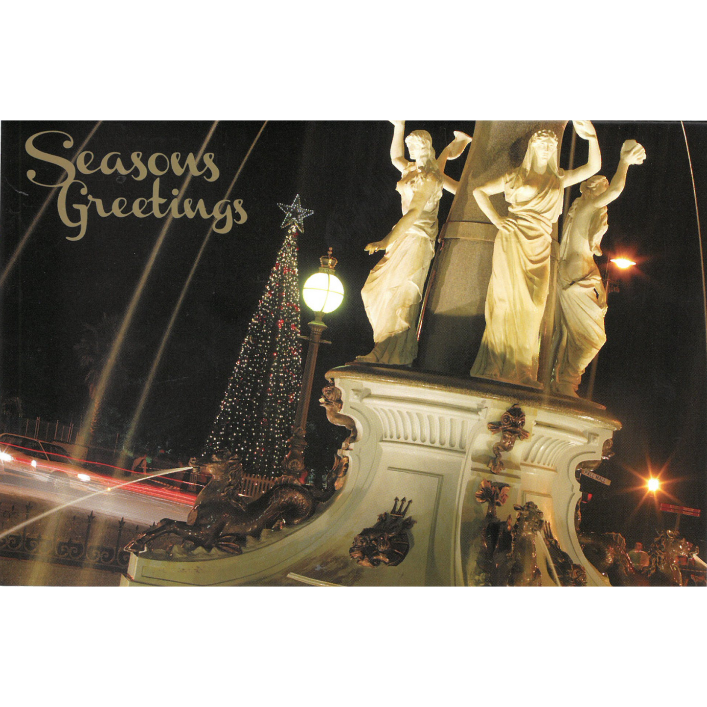 Christmas Card- Fountain