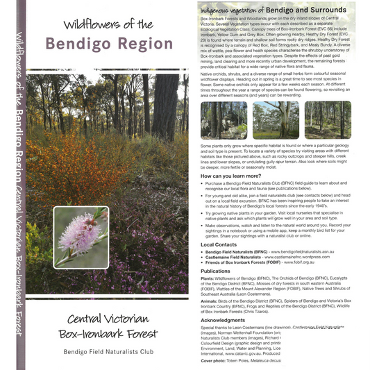 Field Naturalists -Wildflowers of the Bendigo Region